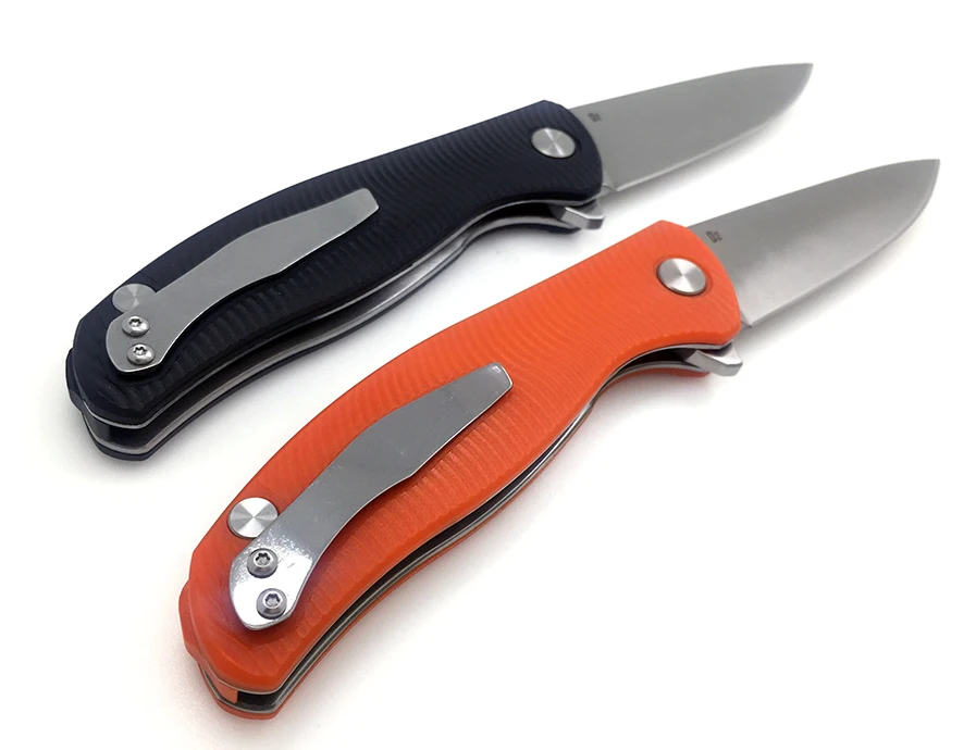 Bear F95 & EVO Folding Pocket Knife D2 Utility Combat Hunting Survival Knives Bearing Tactical Outdoor Rescue EDC Multi Tools