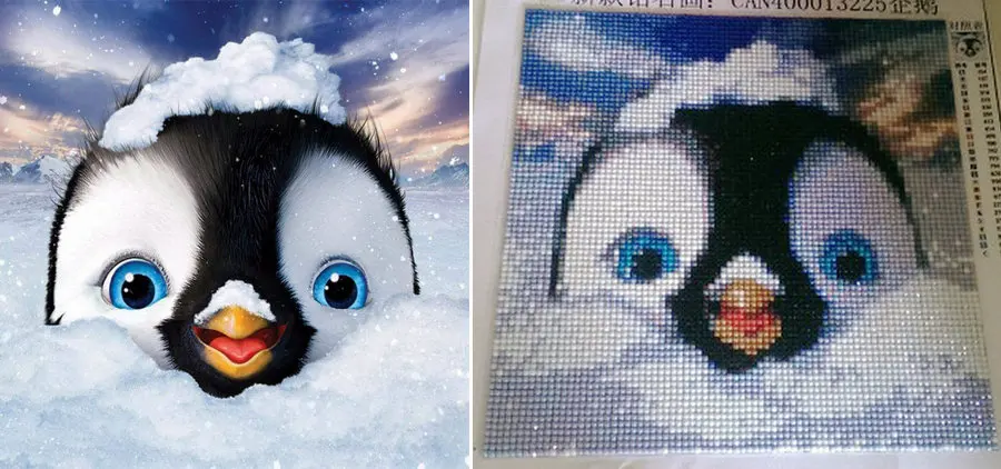 Полная Алмазная вышивка мультфильм Diy алмазная живопись крестиком 5D мозаика