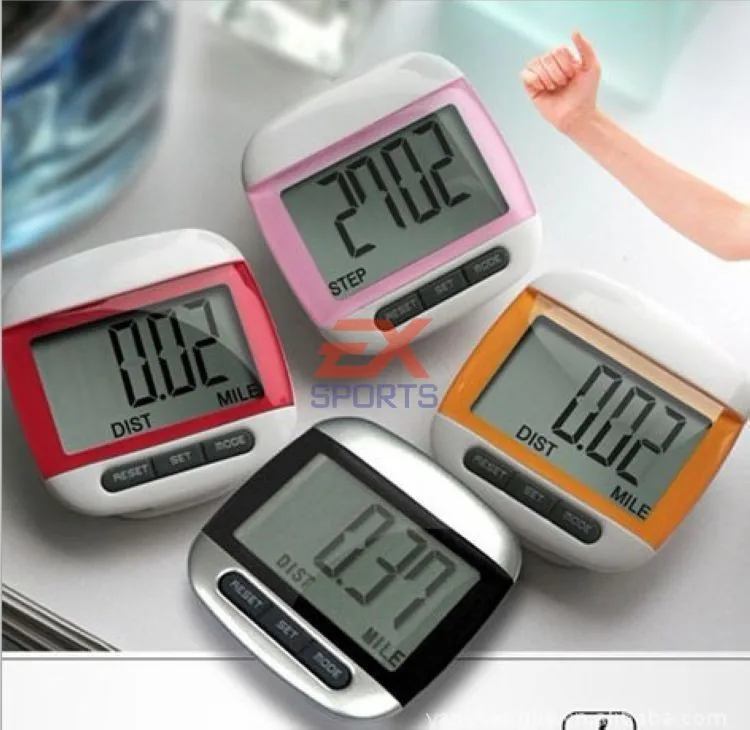 Run Step Pedometer Large LCD Display Jogging Step Pedometer Walking Calorie Distance Counter (4)