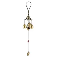 WINOMO бронзовые большие металлические колокола китайские колокольчики фэн шуй открытый сад подвесной Декор