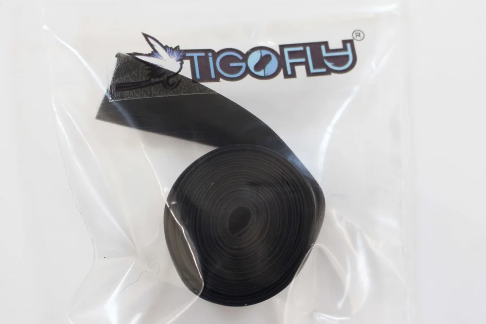 Tigofly 120 см Силиконовые юбки круглый цилиндр 6 цветов 0,7 мм толстый Спиннер Сделай Сам приманка кальмар резиновая нить материалы для завязывания мушек - Цвет: Black