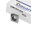 Outil de tournage pour tour à diamant CNC, CCMT09T304 CCMT060204 CCMT120408 PCD CBN, Inserts de tournage, coupe-fil ► Photo 3/4