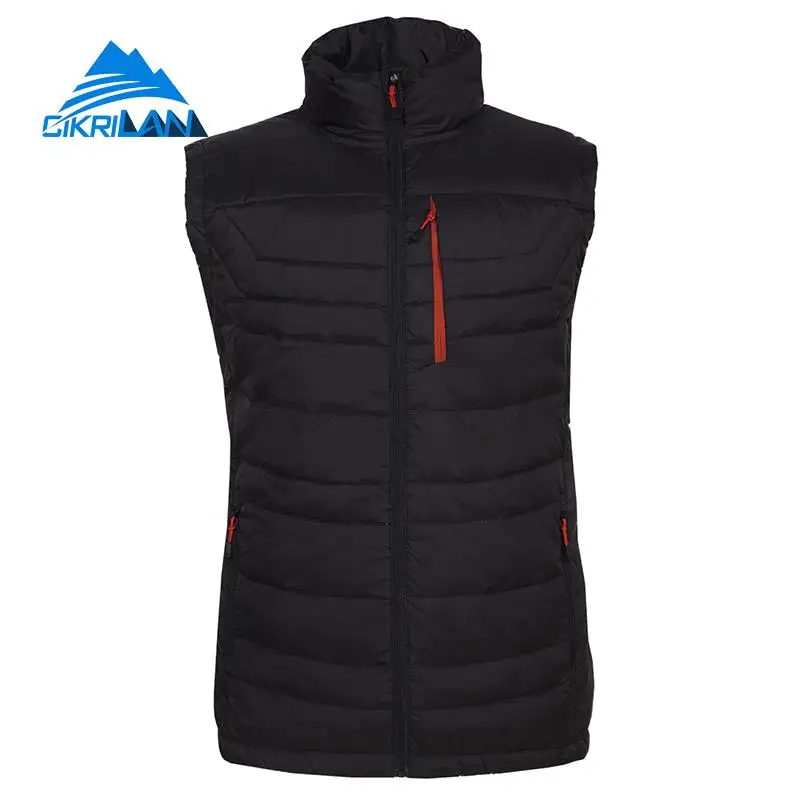 Outdoor Sport Camping Hiking Puffer Duck Down Vest Men Climbing