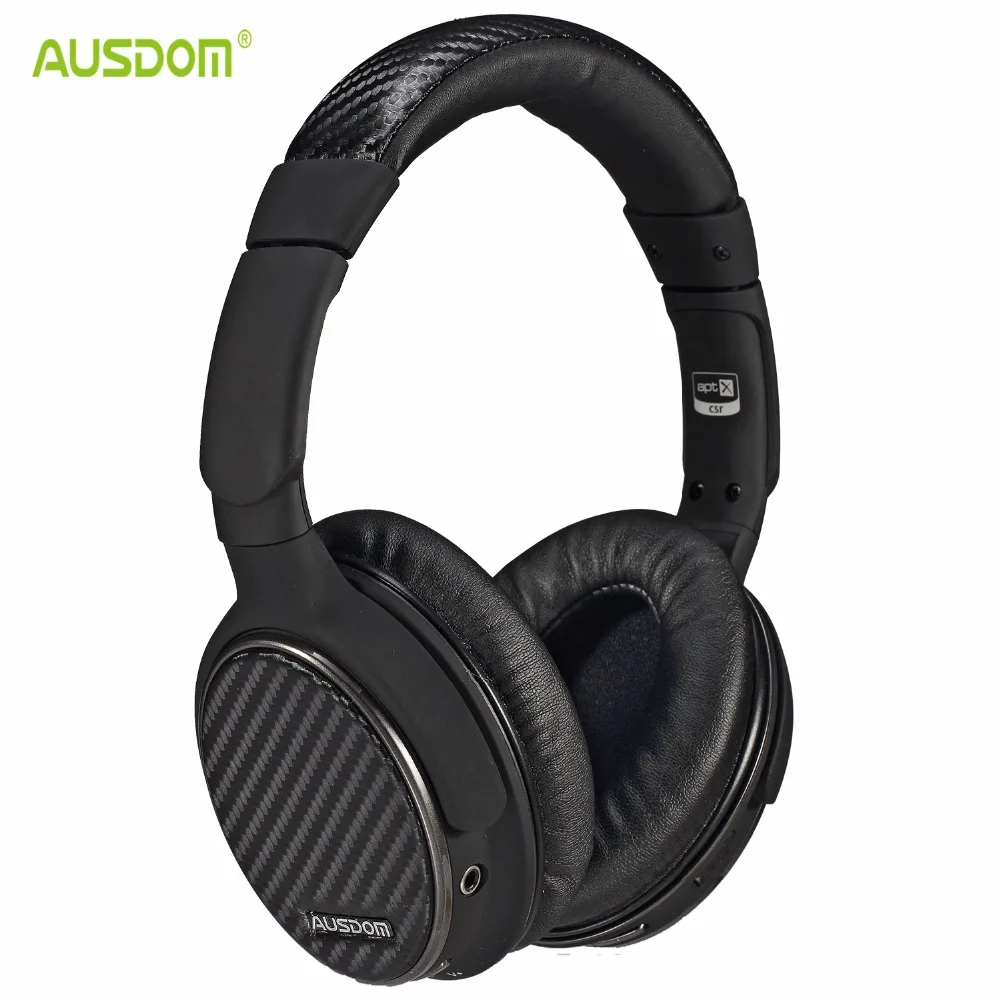 Ausdom M05 aptX HiFi Bluetooth наушники проводные беспроводные глубокий бас стерео гарнитура