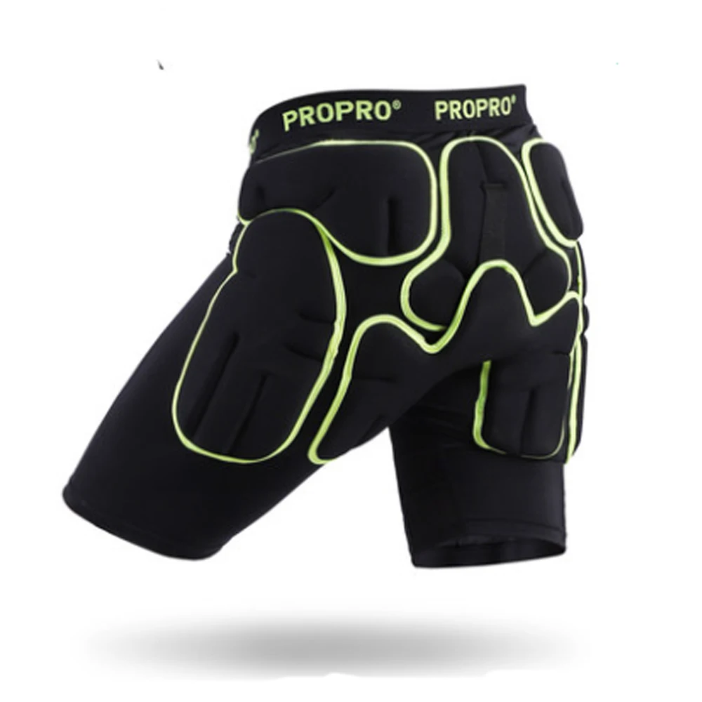 PROPRO Snowboard Shorts hombres mujeres goma Hockey Hip Protector esquí patinaje Butt corsé ciclismo rodillo engranaje deportes protección