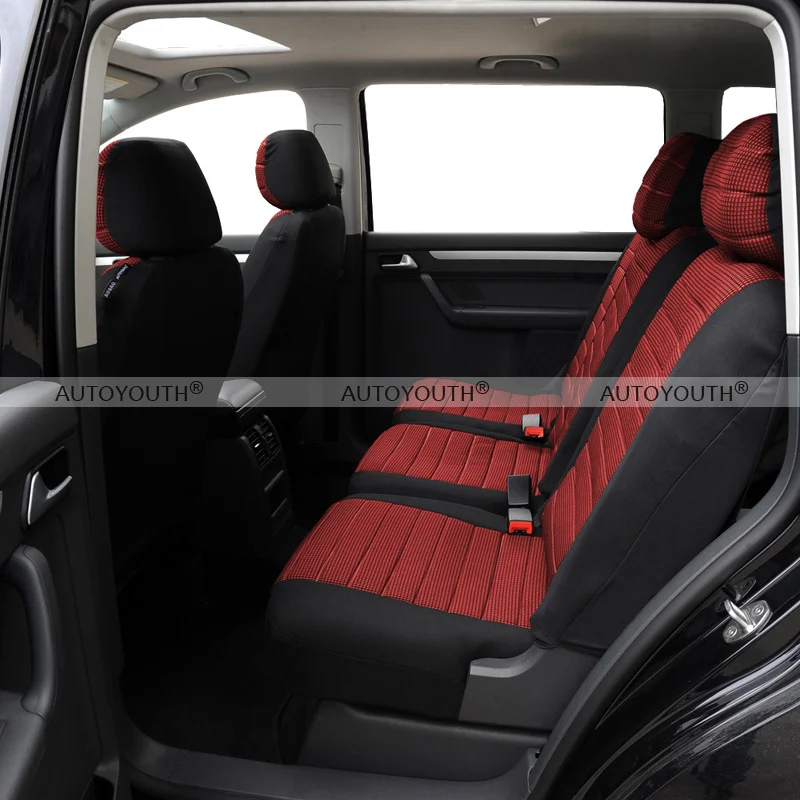 AUTOYOUTH-5-Seats-Red-Seat-Covers-Airbag-Compatible-5MM-Foam-Checkered-Universal-Fit-Most-Vans-Minibus (1)