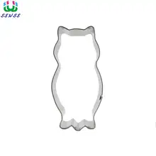 Постное тело сова форма украшения торта помадка резаки инструменты, животные графика торт печенье формы для выпечки, прямые продажи