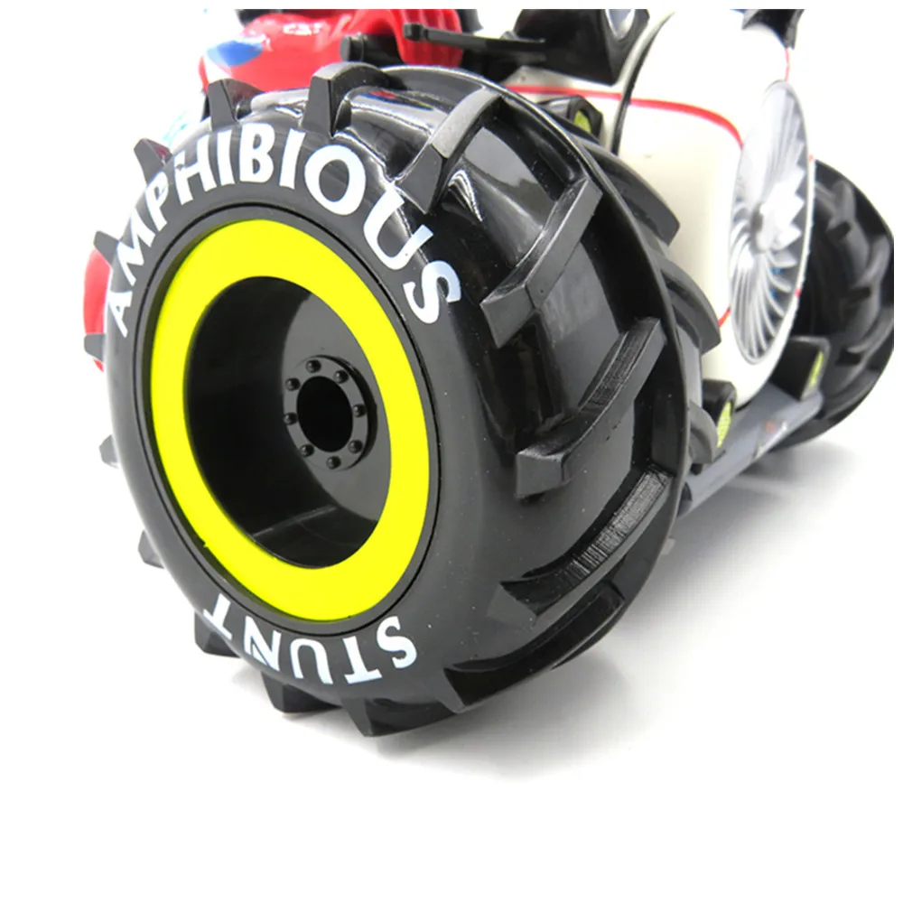 Flytec 989 333 rc амфибия 4WD 15 км/ч 2 4 ГГц мотоцикла лодка Беспроводной трюк RC автомобили с