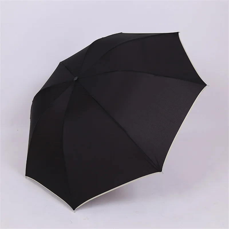 2017Creative Sun Umbrella Thick Black Glue Sunshade Umbrella UV