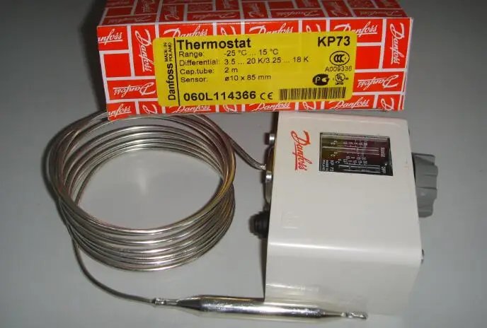 KP73 060L114366 натуральная Danfoss переключатель температуры регулятор температуры KP73 060L1143
