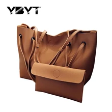 Ybyt marke 2017 neue casual tote composite-handtasche damen pack hotsale einfache große kapazität frisch frauen umhängetasche