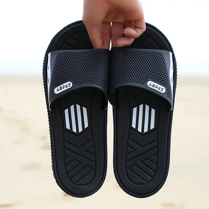Fashion Beach Slipper Hot Sell Mens Leisure Walk Flip Flops Slide Indoor Outdoor Casual Beach Eva Shoes Slipper For M ( (14)