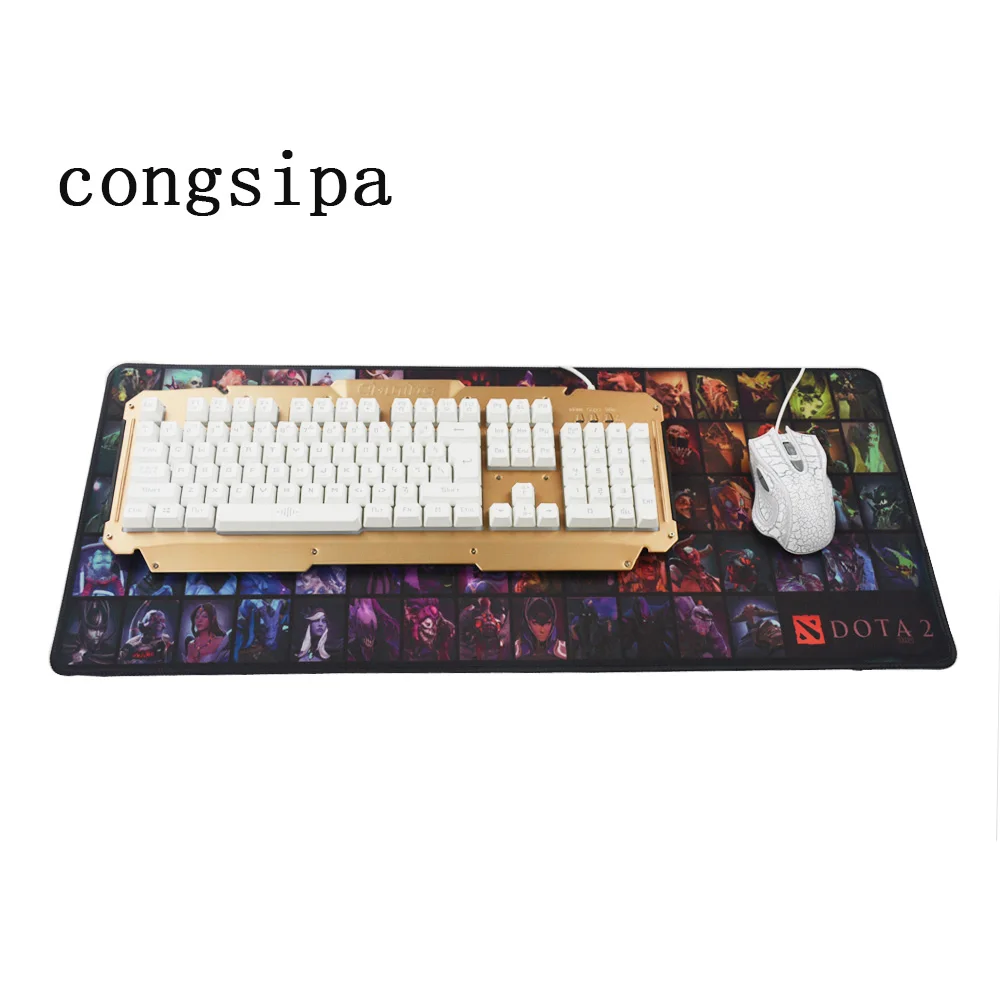 2017 New Simple Design Speed DOTA 2 Game MousePads Computer Gaming Mouse Pad Gamer Play Mats Versio