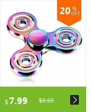 Fidget Spinner Finger Gyro красочный пожарное колесо красочный металлический Клевер между пальцами гироскопа декомпрессия артефакт