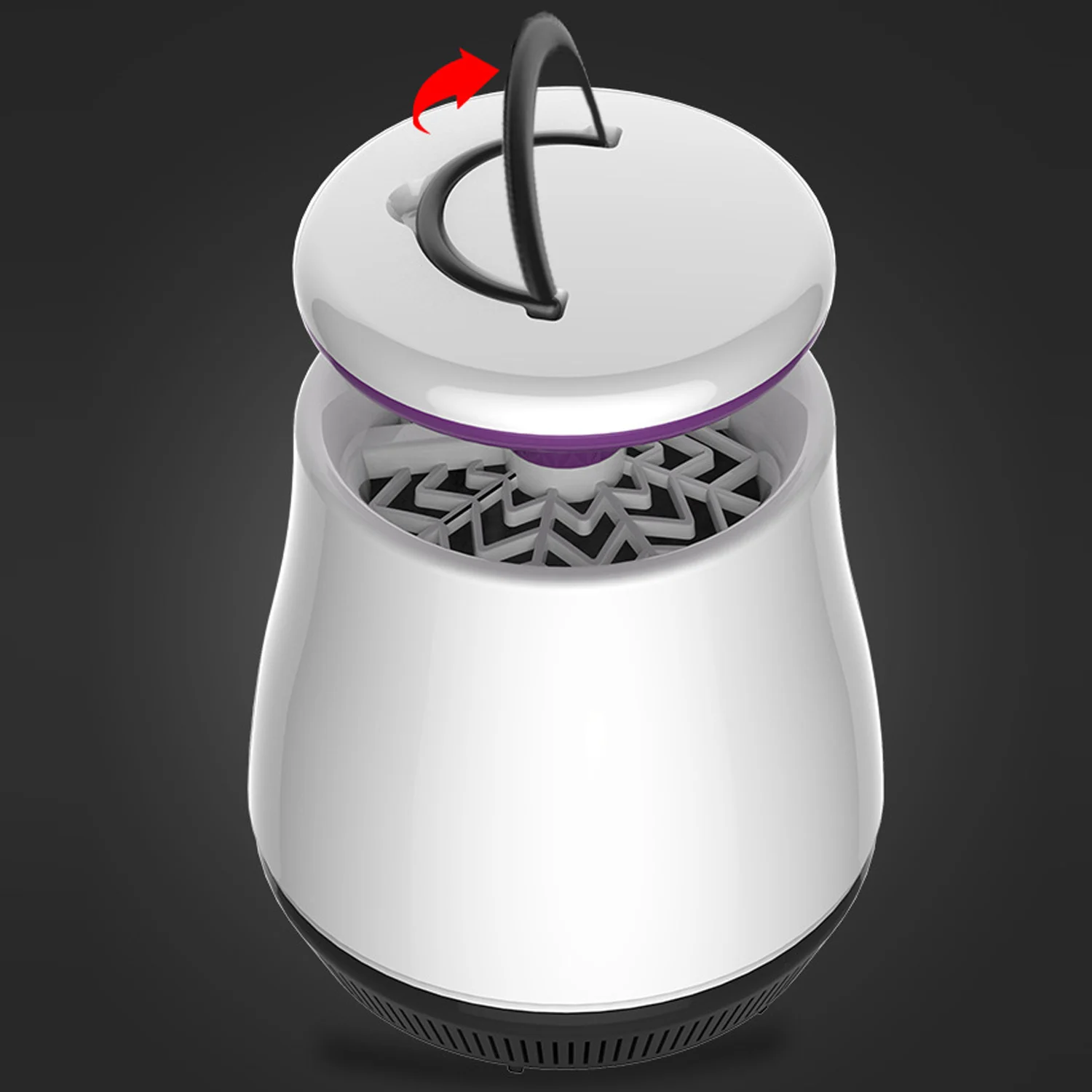 Behogar Мода USB сосать в Электрический бесшумный светодиодный ловушка для летающих насекомых свет лампы для дома офиса спальни гостиной кухни