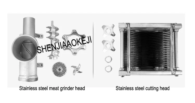 Нержавеющая сталь электрическая мясорубка многофункциональная машина для резки мяса растрепанные фарша машина 220 В 1 шт