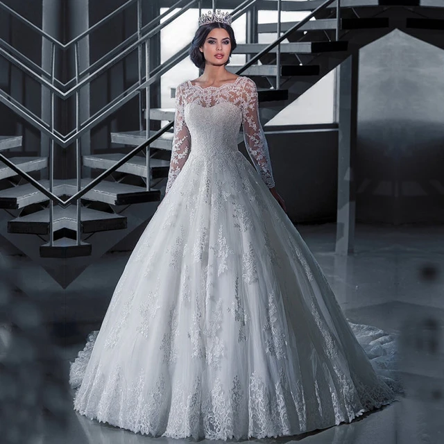 Long Winter Wedding Dresses