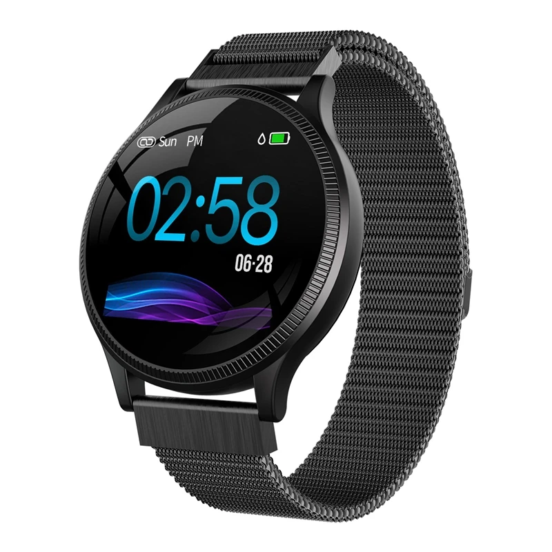 

New MK08 Smart Watch Blood Pressure Fitness Tracker IP67 Waterproof Smart Heart Rate Monitor Sports Watch for Android IOS