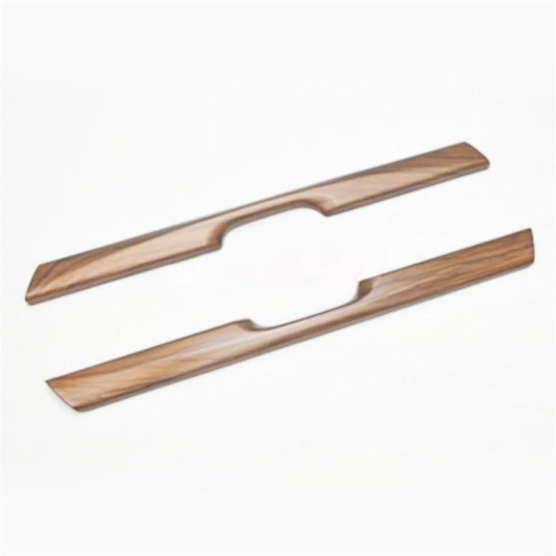 For Honda CRV CR-V 17-18 2pcs Wood Grain Water Cup Holder Stripe Cover Trim Car Sticker Decoration Interior Accessories Mayitr