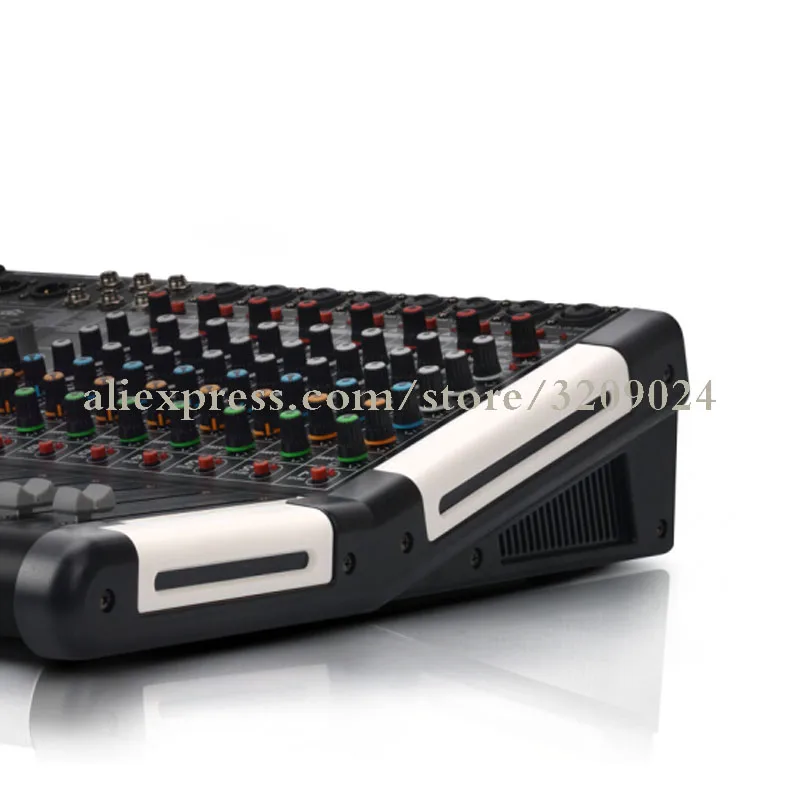 US $379.05 Digital Reverberation Stage Live Broadcast KTV Conference Microphone Wedding Professional Audio Suite Bluetooth 8 Channel Mixer