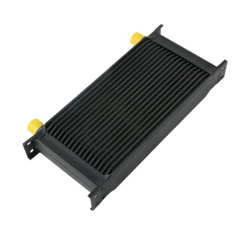 Nuevo Negro UNIVERSAL 19 filas AN-10AN motor de transmisión de carreras enfriador de aceite accesorios de motocicleta británica