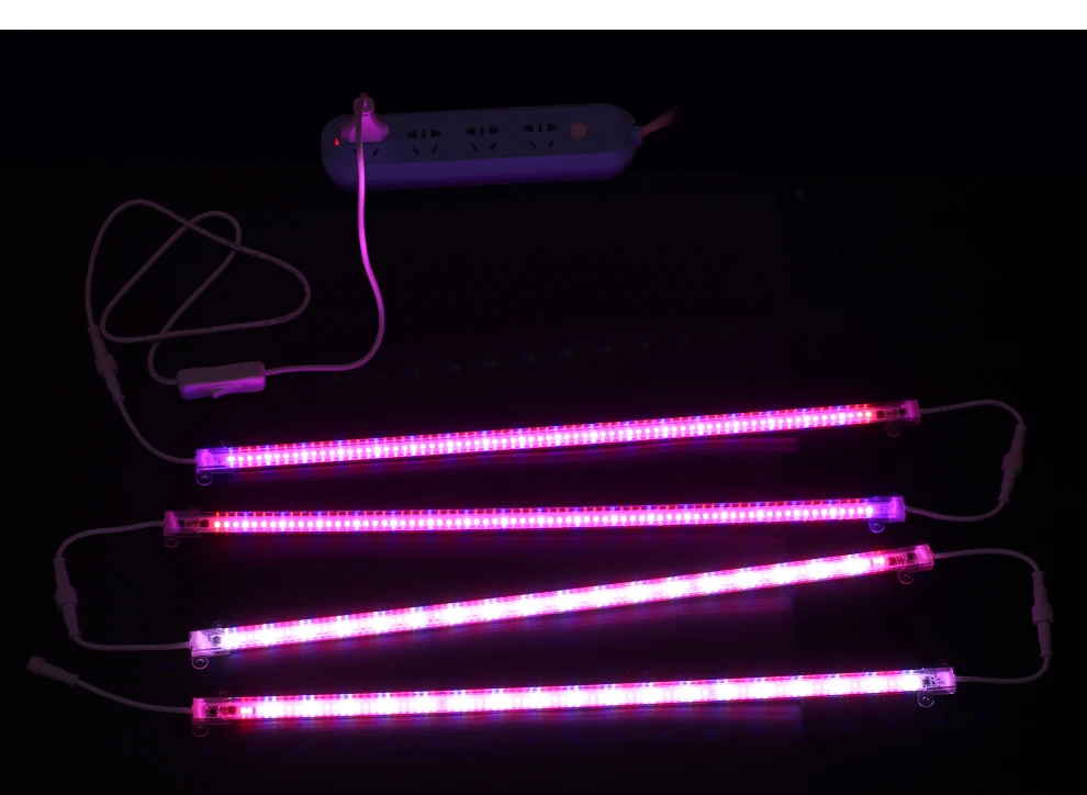 LED Grow Light AC220V High Luminous Efficiency Grow Light Tube IP67 Waterproof for Indoor or Outdoor plants growing