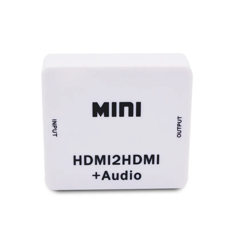  Mini HDMI2HDMI Video Converter HDMI A HDMI Audio Adapter Supporto HD 720 P 1080 P Per PC Portatile 