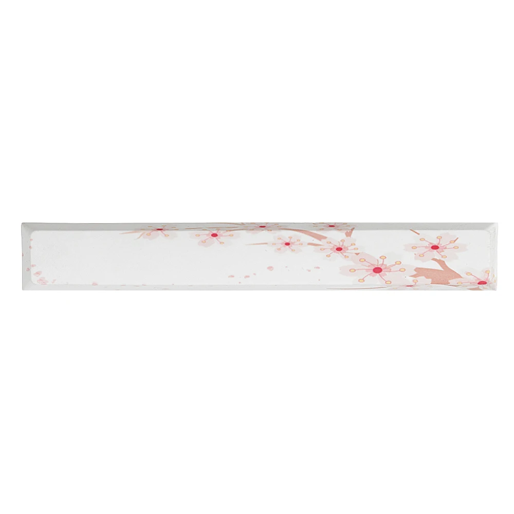 Пятисторонняя Dyesub PBT Sakura Space Bar 6.25u Новинка Keycap|Аксессуары для мышей и клавиатур| |