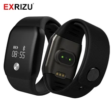 EXRIZU A88 Smart Watch Blood Pressure OLED Touch Screen Waterproof Heart Rate Monitor Smartwatch Health Bracelet for iOS Android