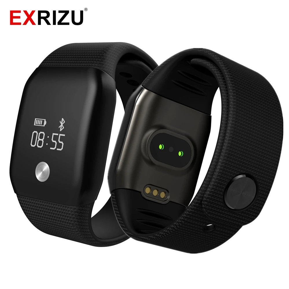EXRIZU A88 Smart Watch Blood Pressure OLED Touch Screen Waterproof Heart Rate Monitor Smartwatch Health Bracelet for iOS Android EXRIZU A88 Smart Watch Blood Pressure OLED Touch Screen Waterproof Heart Rate Monitor Smartwatch Health Bracelet for iOS Android