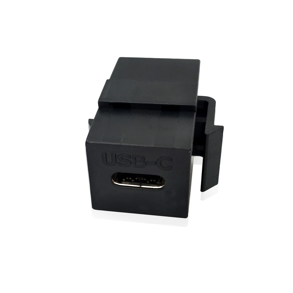 Danspeed USB C 3 1 тип c разъем Keystone вставка для женщин настенная пластина пустая панель