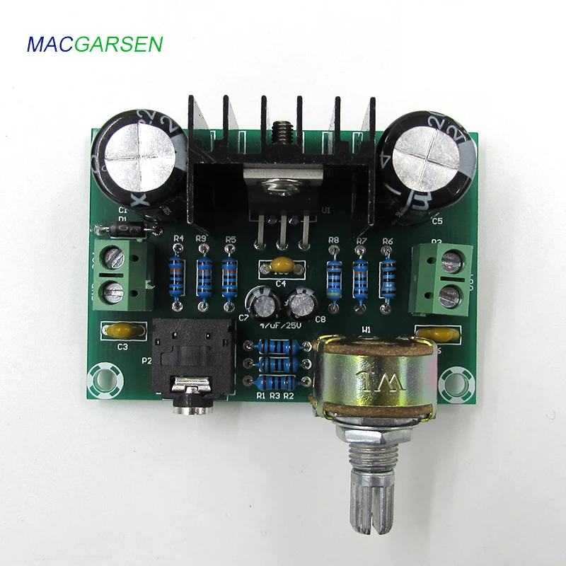 

MARGARVEN M551 automobile DIY mono-channel power amplifier board 15W audio amplifier board automatic gain amplifier system ampl