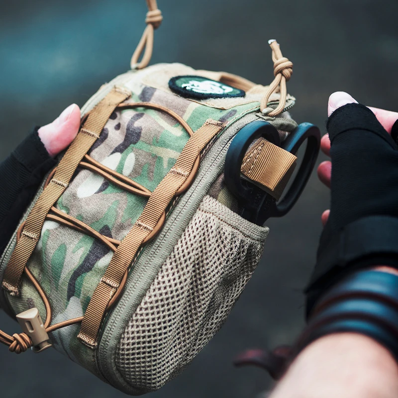 Baratos OneTigris paquete médico de primeros auxilios Kit médico de desmontaje rápido EMT bolsa de primeros auxilios táctico Cordura bolsa de Nylon Multicam