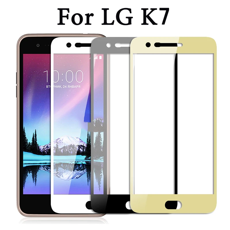 

protective glass for LG K7 7K 4G Film tempered glass for LG K 7 K Screen protector 9h explosion-proof full cover Ultra-thin
