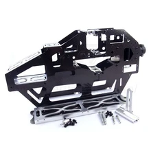 GARTT 700 DFC Carbon Fiber & Metal Main Frame Assembly For 700 RC Helicopter