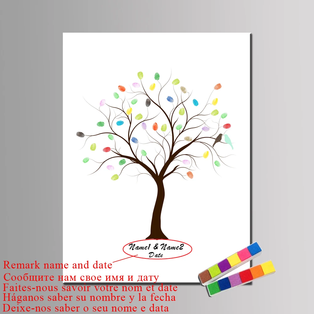 Download 150 Leaves Wedding Tree Guest Book Svg Wedding Guest Book With Love Birds Svg Wedding Tree Clipart Leafy Guestbook For 150 Guests Clip Art Art Collectibles Keyforrest Lt