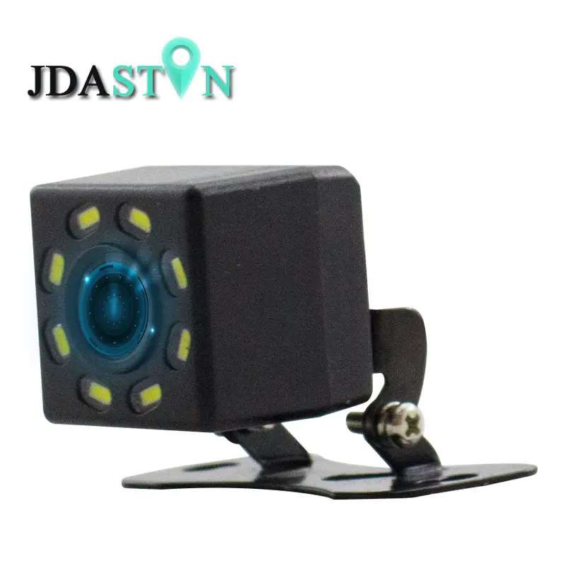Автомобильная камера заднего вида JDASTON HD 8 светодиодов ночное видение