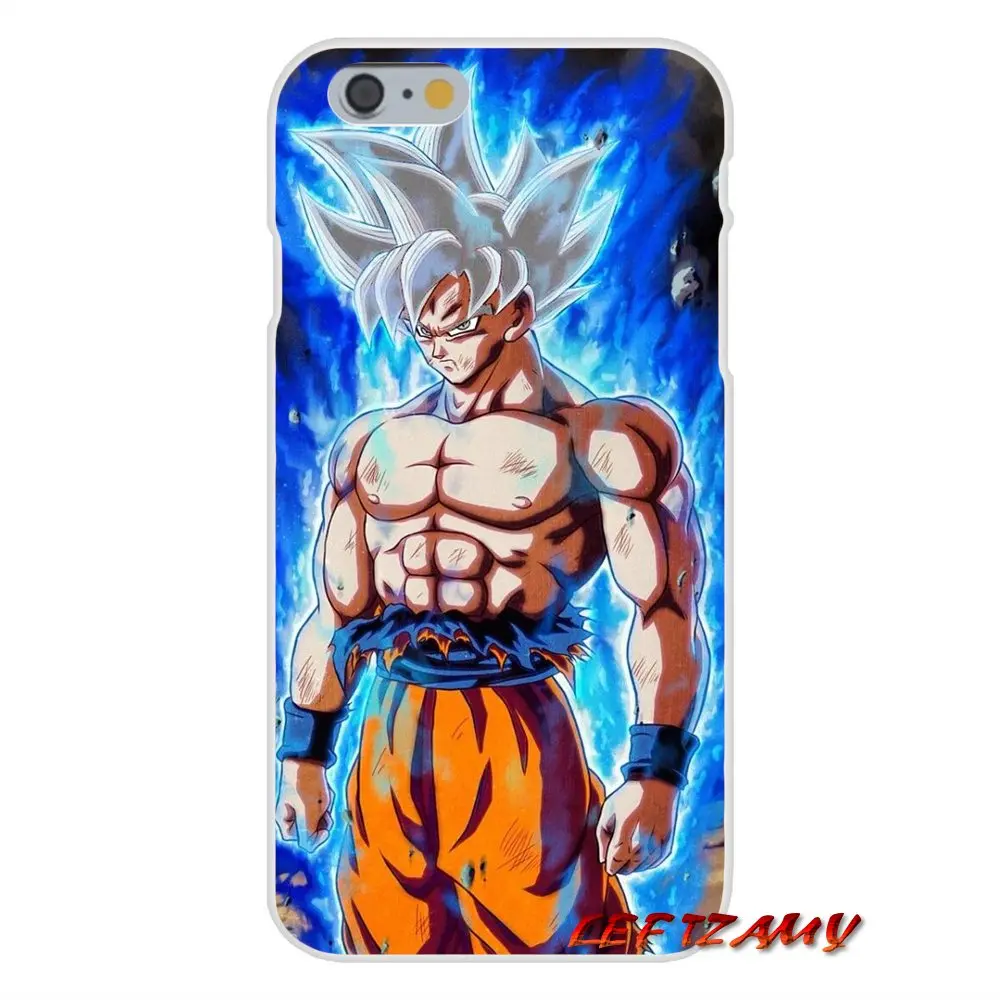 Dragon Ball Z super Goku новая трансформация для iPhone X XR XS MAX 4 4S 5 5S 5C SE 6 6S 7 8 Plus Аксессуары