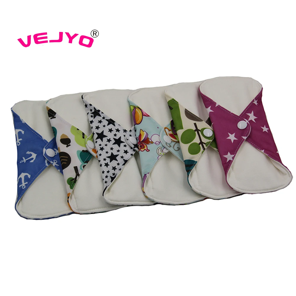 1 Piece S Size Waterproof Breathable Reusable Menstrual Pads Cloth