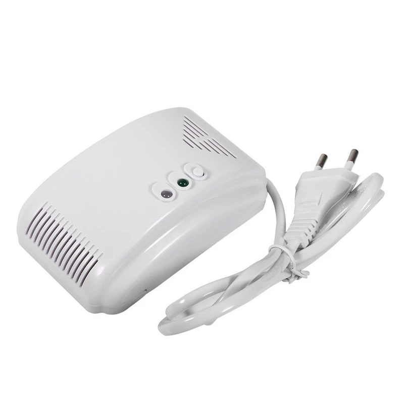 DC12V Security LPG Natural Gas Leak Sensor Detector For Home Kitchen 8
