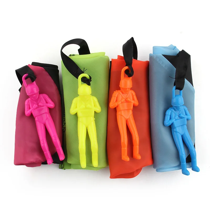 

Children Funny Hand Throwing Parachute Outdoor Toy Soldier Parachuting With Figure Outdoor Sports Game Toys Gifts For Children