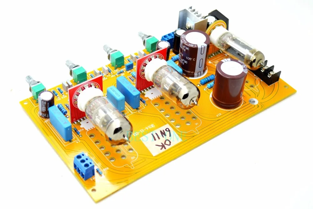 6n11 J(6DJ8/ECC88/6922) предусилители тональной платы желчного пузыря|tube preamp|tube preamp boardtube 6922