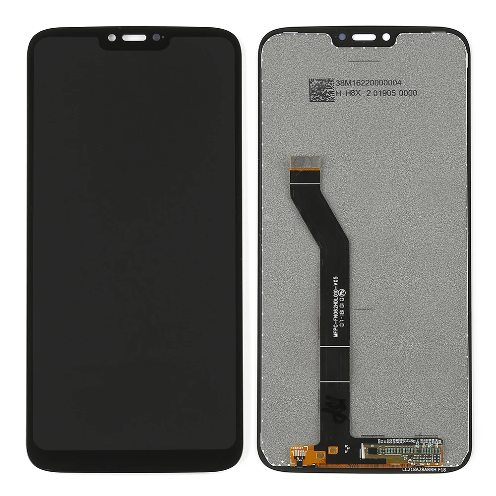 

For Motorola G7 Power Black Assembly Replacement LCD Touch Screen & Digitizer Display Assembly for Moto G7