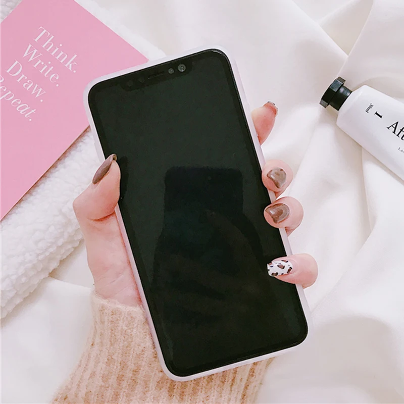 Милый чехол LOVECOM Love Heart для iPhone 12 Mini 11 XS Pro Max X XR 7 8 Plus мягкая задняя крышка IMD