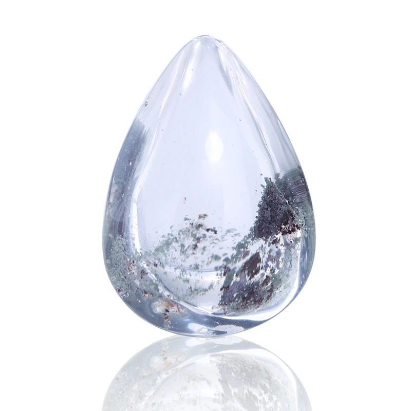 

Hot Sale Ghost Quartz Stone Gemstone Cabochon,34x24x16mm,14.6g