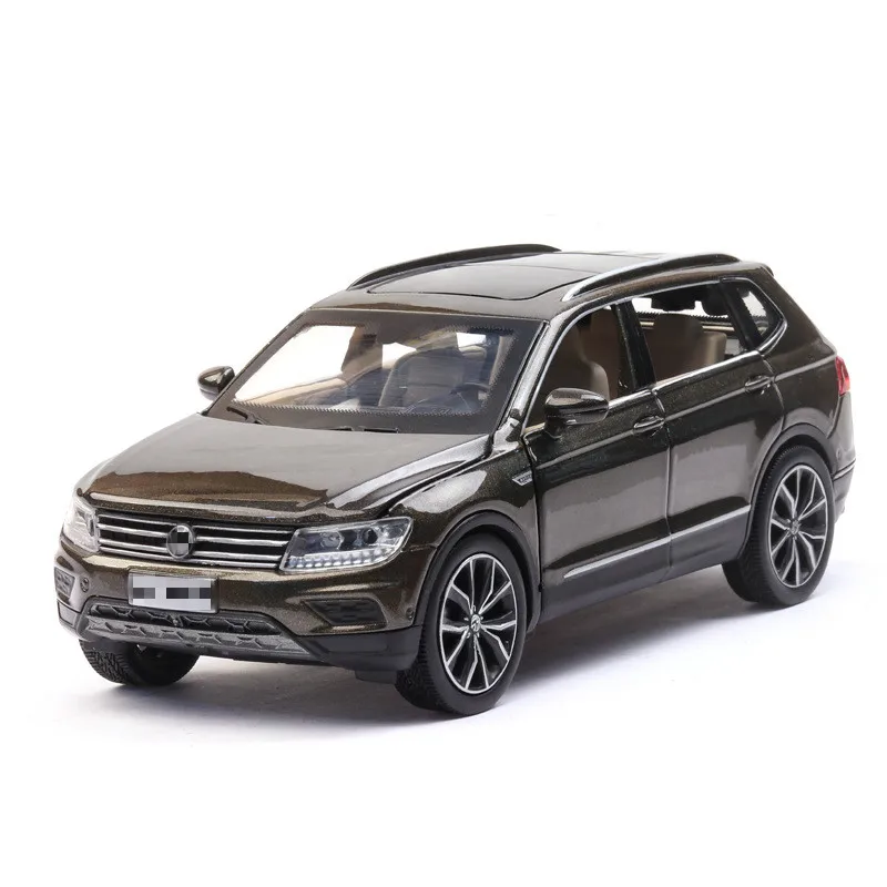 

Cross-country Toy Car Model Alloy Simulation Model SUV Acousto-optic Music Open Door Pull Return Vehicle Toys for Children