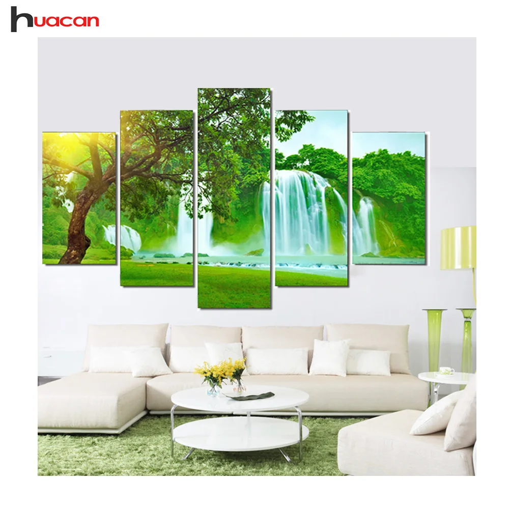 

Diamond Painting Embroidery Kit Pictures of Rhinestones Multi-Picture Combination Triptych Home Decoration E6 FMMP-2001