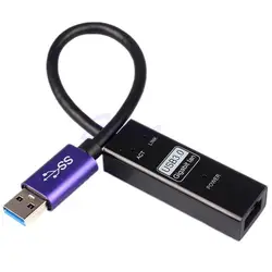 Горячие USB 3.0 для RJ45 100/1000 Мбит/с Gigabit Ethernet LAN сетевая карта адаптер Splitter