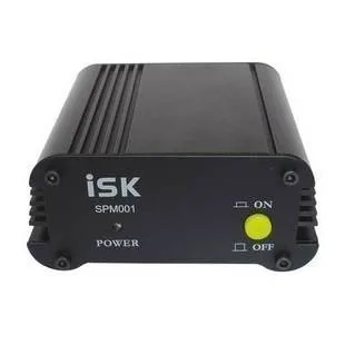 Оригинальная модель ISK SPM 001/ISK SPM001 фантомное питание 48 В для конденсаторного
