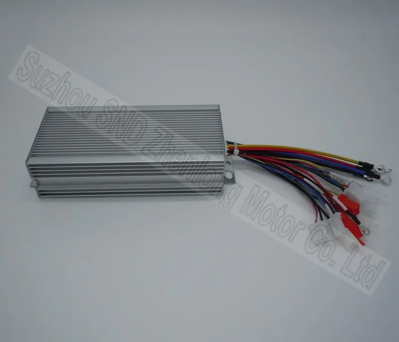 Cheap E-bike motor controller 48V-72V 1000W-1500W 15mosfet 42A silent motor brushless high quality sinusoidal wave controller G-K179 2